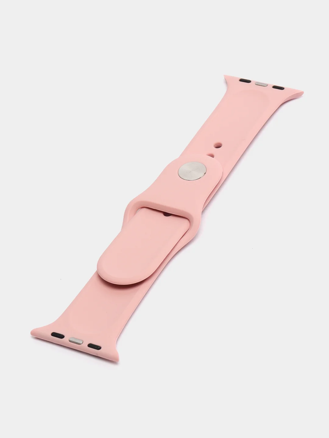 Розовый силиконовый ремешок для Apple Watch 38/40/41, 42/44/45 мм