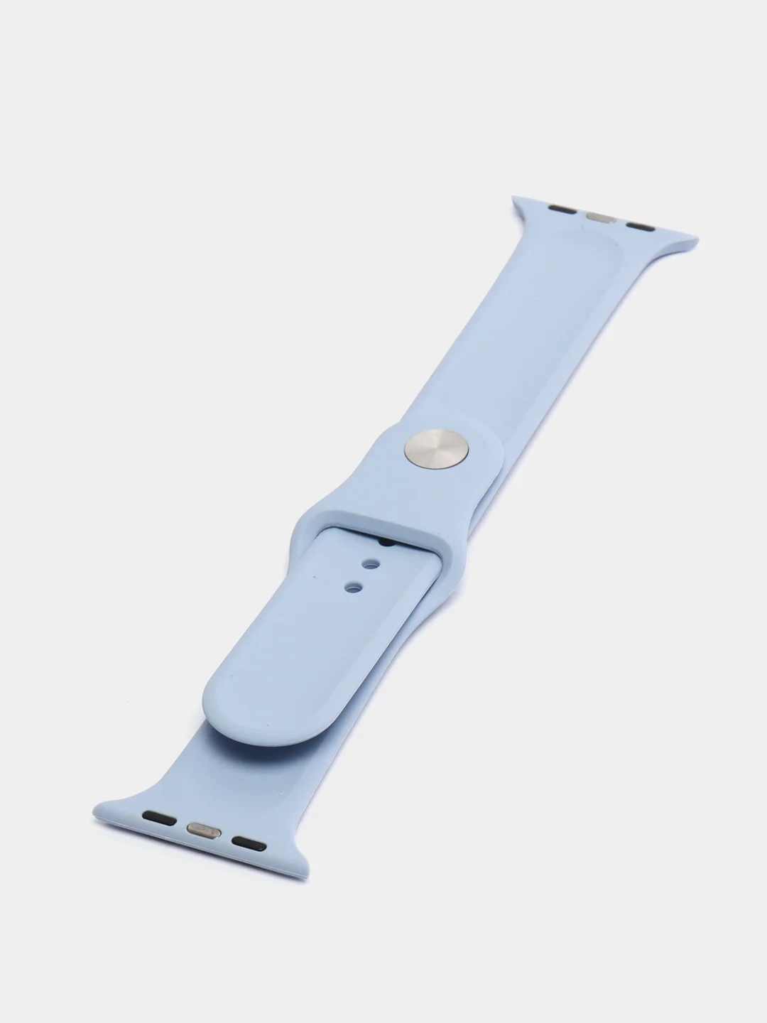 Лавандовый силиконовый ремешок для Apple Watch 38/40/41, 42/44/45 мм