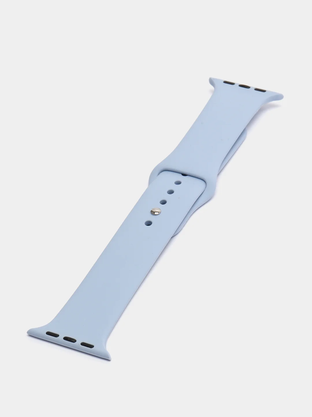 Лавандовый силиконовый ремешок для Apple Watch 38/40/41, 42/44/45 мм