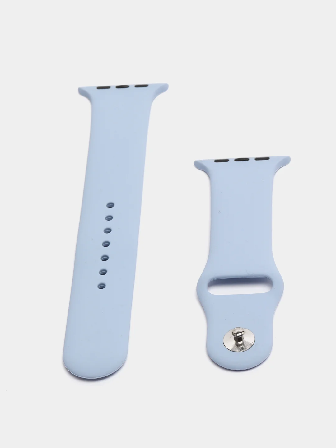 Лавандовый силиконовый ремешок для Apple Watch 38/40/41, 42/44/45 мм