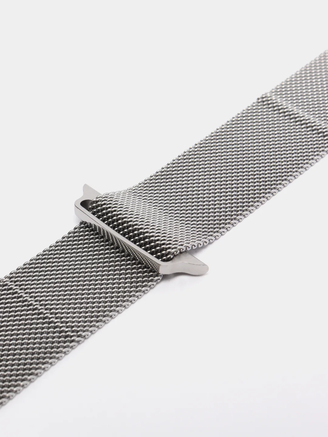 Серебряный ремешок для Apple Watch, миланская петля