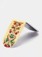 Горчичный набор: ручка-закладка, магнитные закладки, 3 штуки