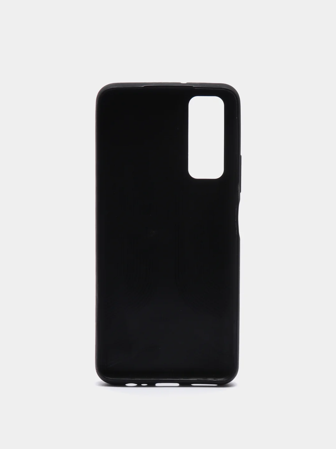 Синий чехол Huawei P Smart 2021 силиконовый, имитация кожи