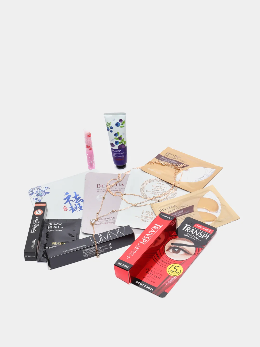 Белый подарочный набор косметики Beauty Box.Подарок на новый год