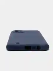 Синий чехол для Realme C21 / C20 / C11 2021 силиконовый