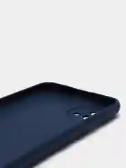 Синий чехол для Realme C21 / C20 / C11 2021 силиконовый