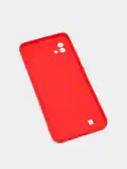 Красный чехол для Realme C21 / C20 / C11 2021 силиконовый