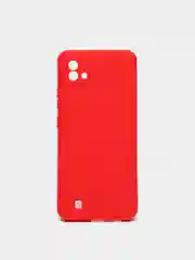 Красный чехол для Realme C21 / C20 / C11 2021 силиконовый