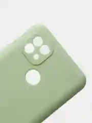 Оливковый чехол для Realme C21 / C20 / C11 2021 силиконовый