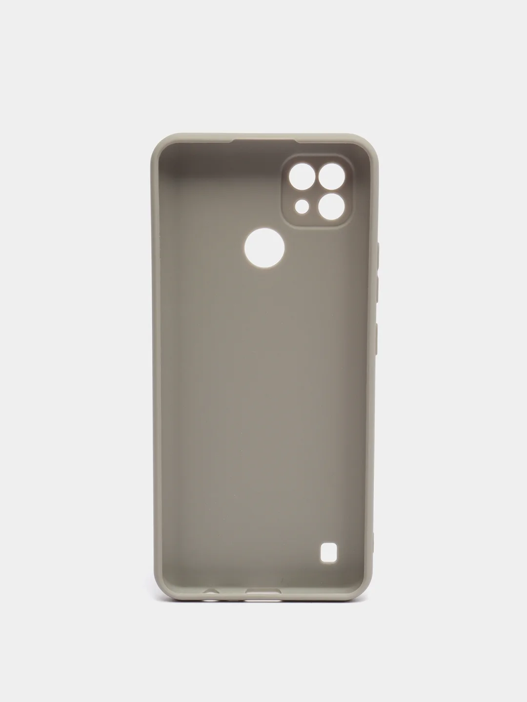 Серый чехол для Realme C21 / C20 / C11 2021 силиконовый