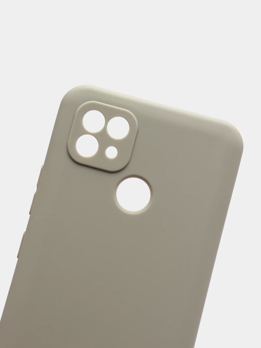 Серый чехол для Realme C21 / C20 / C11 2021 силиконовый