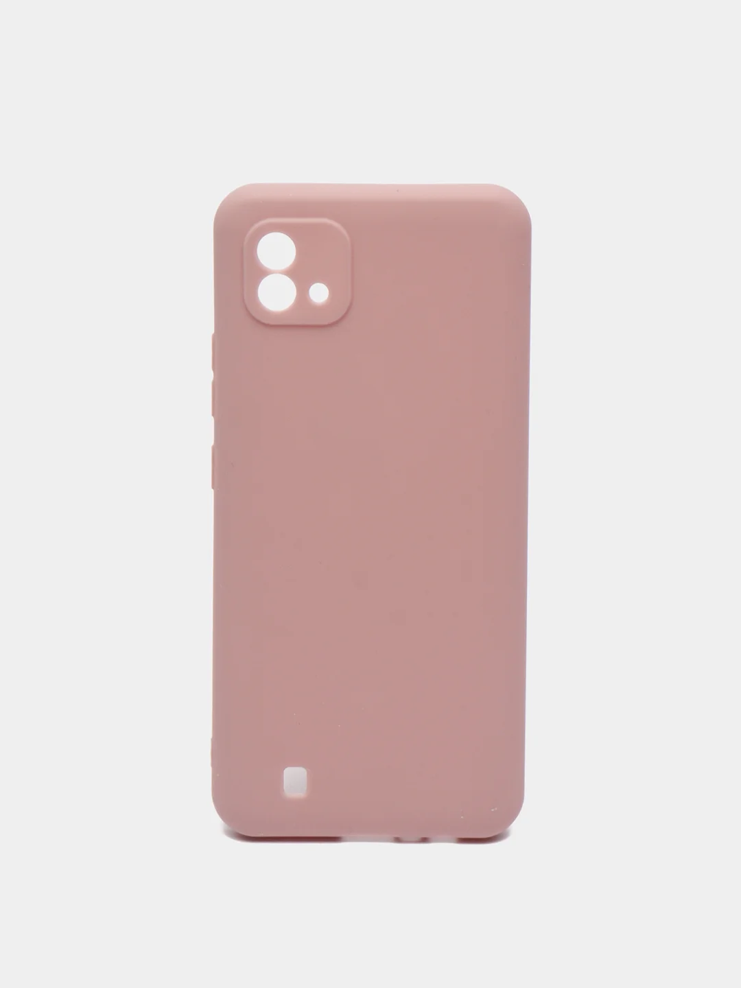 Бежевый чехол для Realme C21 / C20 / C11 2021 силиконовый