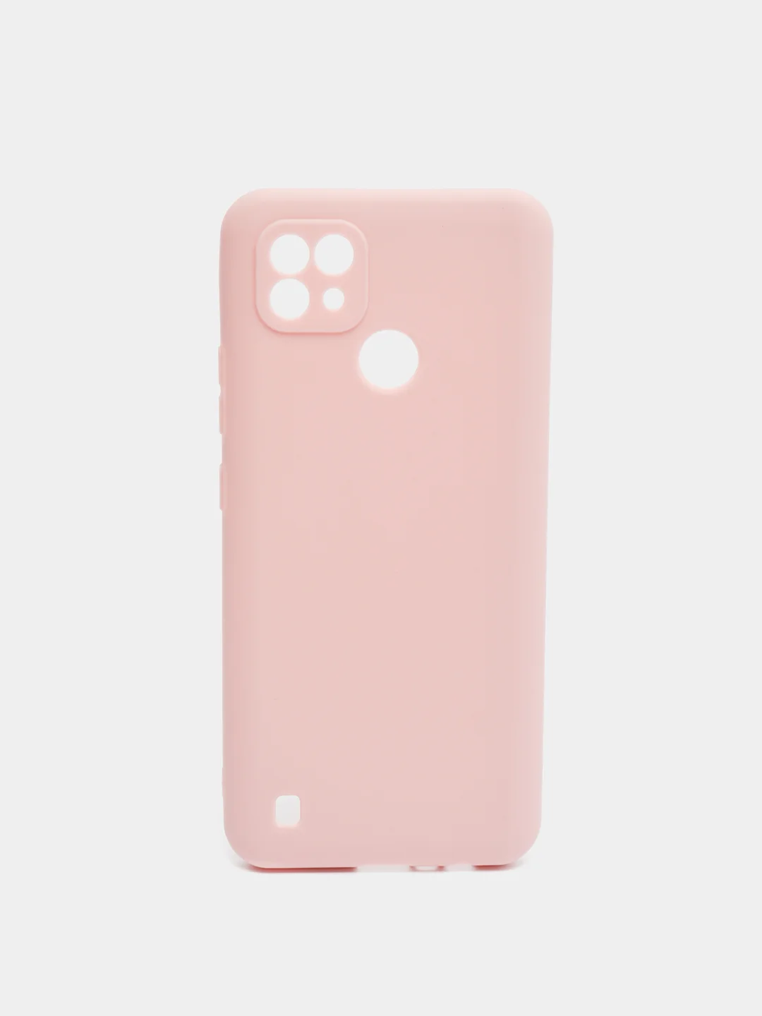 Бежевый чехол для Realme C21 / C20 / C11 2021 силиконовый