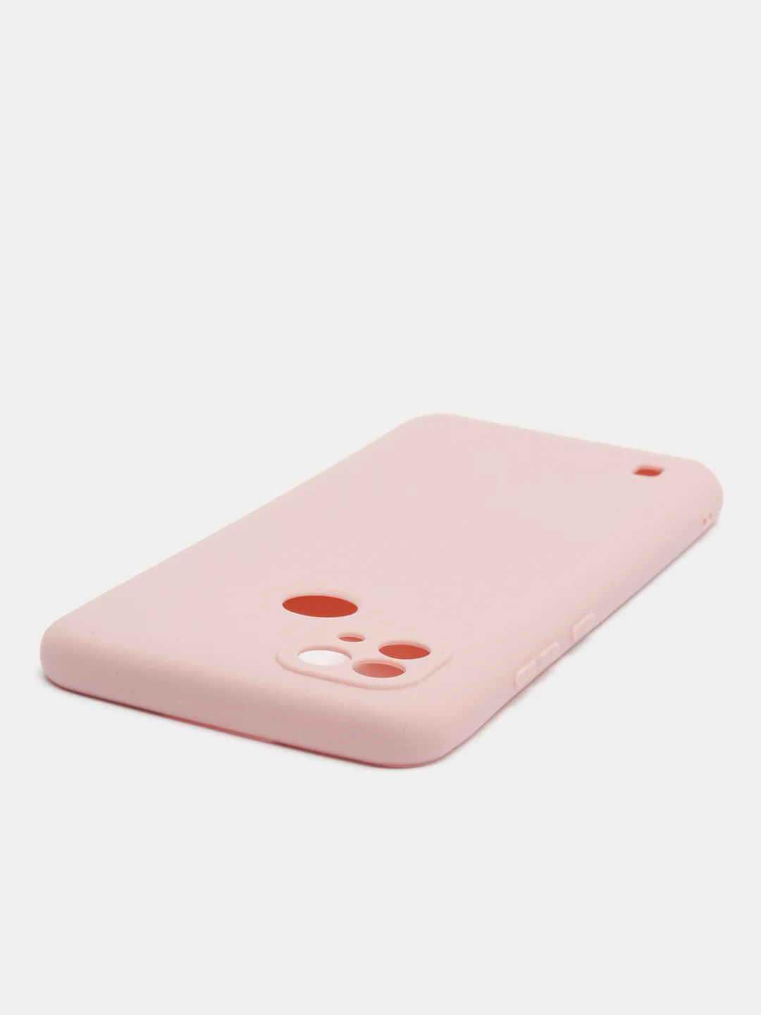 Бежевый чехол для Realme C21 / C20 / C11 2021 силиконовый