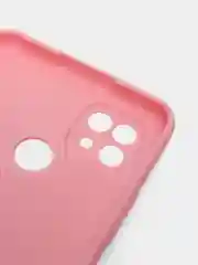 Розовый чехол для Realme C21 / C20 / C11 2021 силиконовый