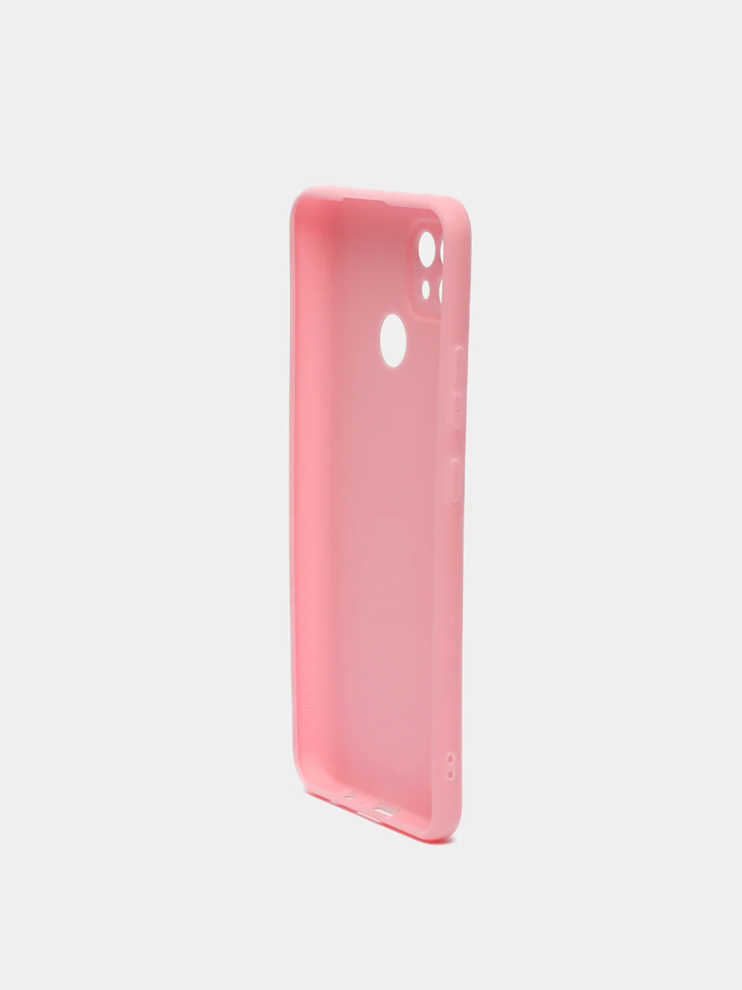 Розовый чехол для Realme C21 / C20 / C11 2021 силиконовый