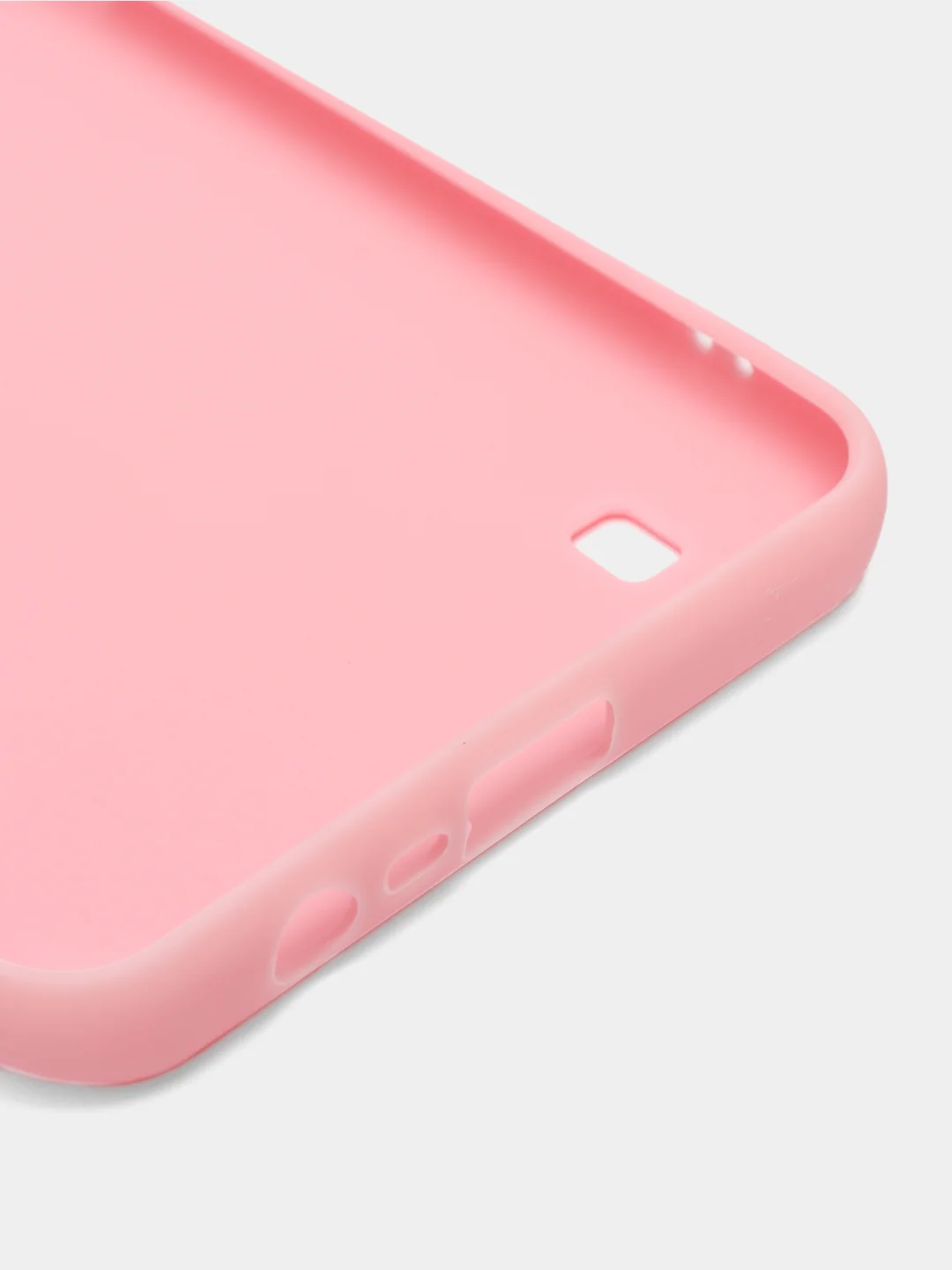 Розовый чехол для Realme C21 / C20 / C11 2021 силиконовый