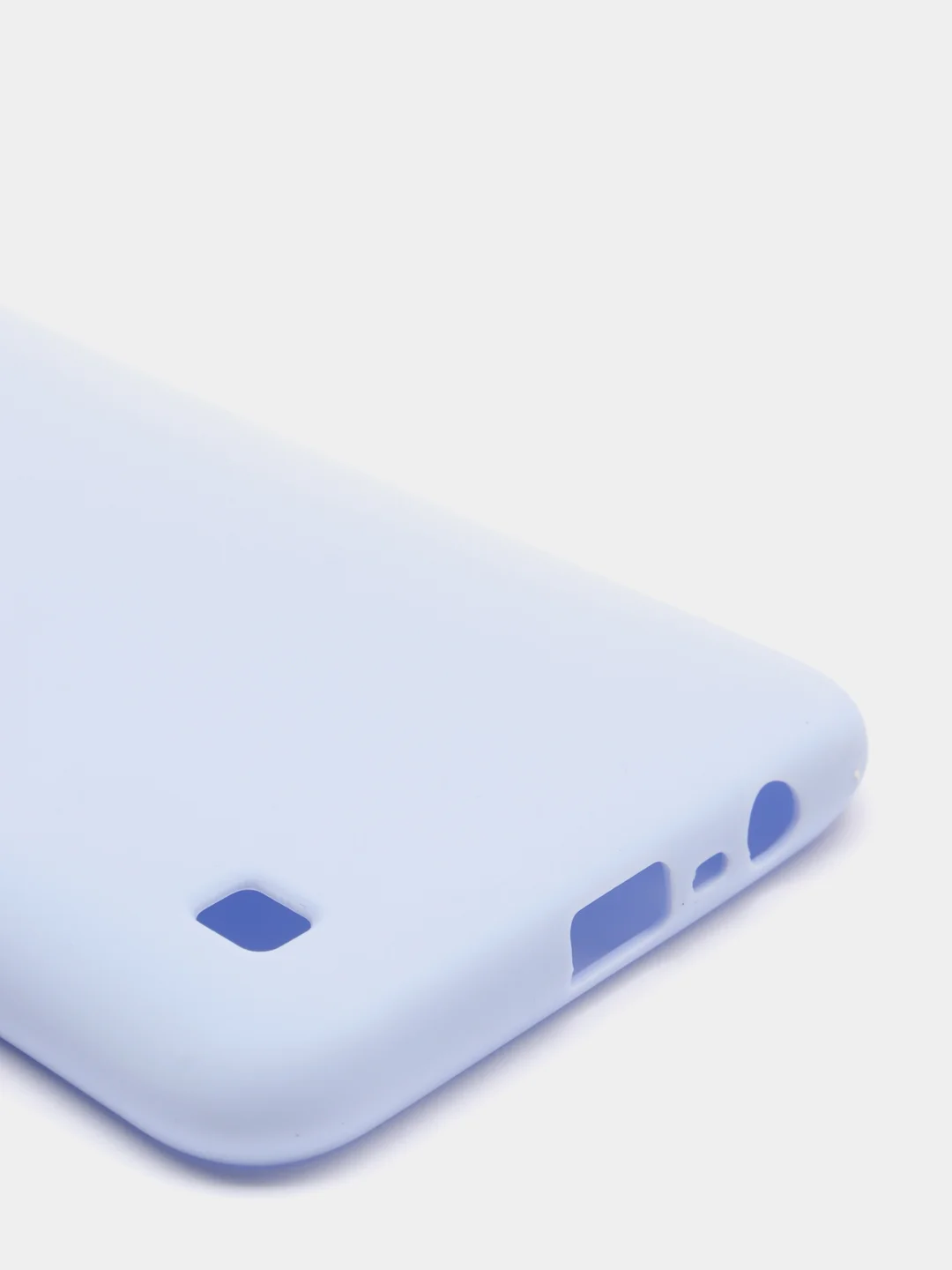 Небесно-голубой чехол для Realme C21 / C20 / C11 2021 силиконовый