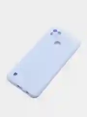 Небесно-голубой чехол для Realme C21 / C20 / C11 2021 силиконовый