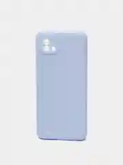 Небесно-голубой чехол для Realme C21 / C20 / C11 2021 силиконовый