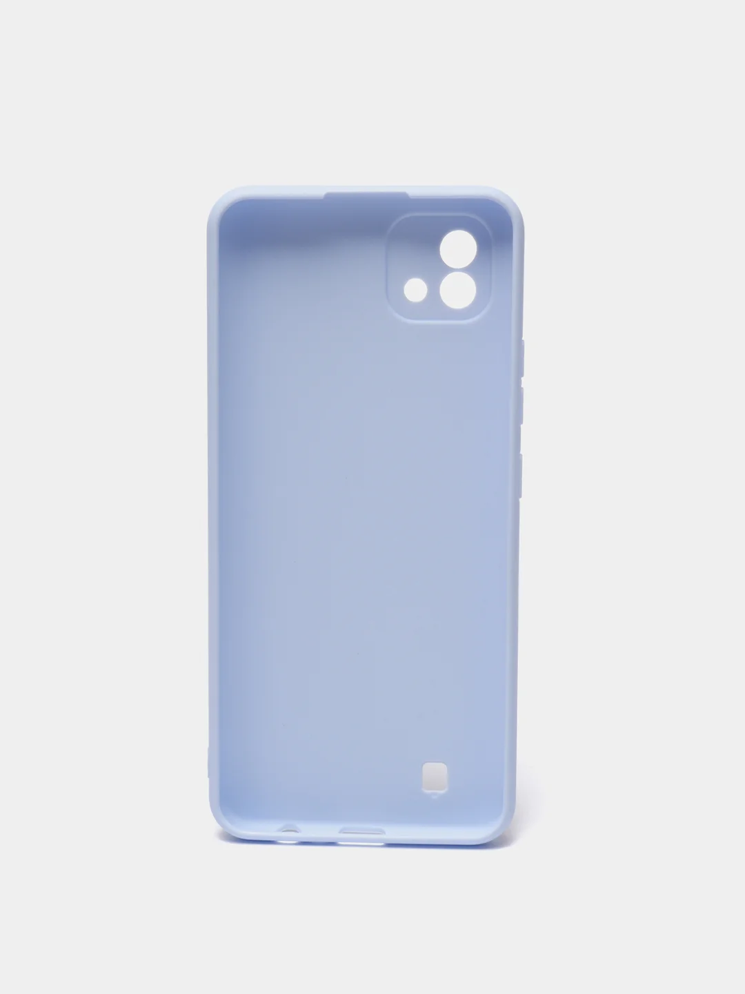 Небесно-голубой чехол для Realme C21 / C20 / C11 2021 силиконовый