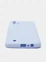 Небесно-голубой чехол для Realme C21 / C20 / C11 2021 силиконовый