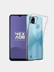 Прозрачный чехол для Realme C21 / C20 / C11 2021 силиконовый