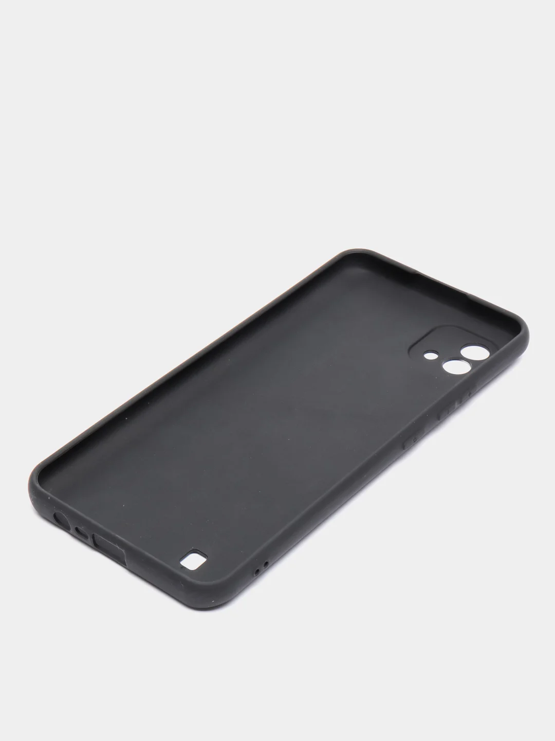 Черный чехол для Realme C21 / C20 / C11 2021 силиконовый
