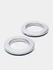 Серый люверсы для штор 4,2/7,0 см, 10 штук