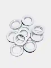 Серый люверсы для штор 4,2/7,0 см, 10 штук