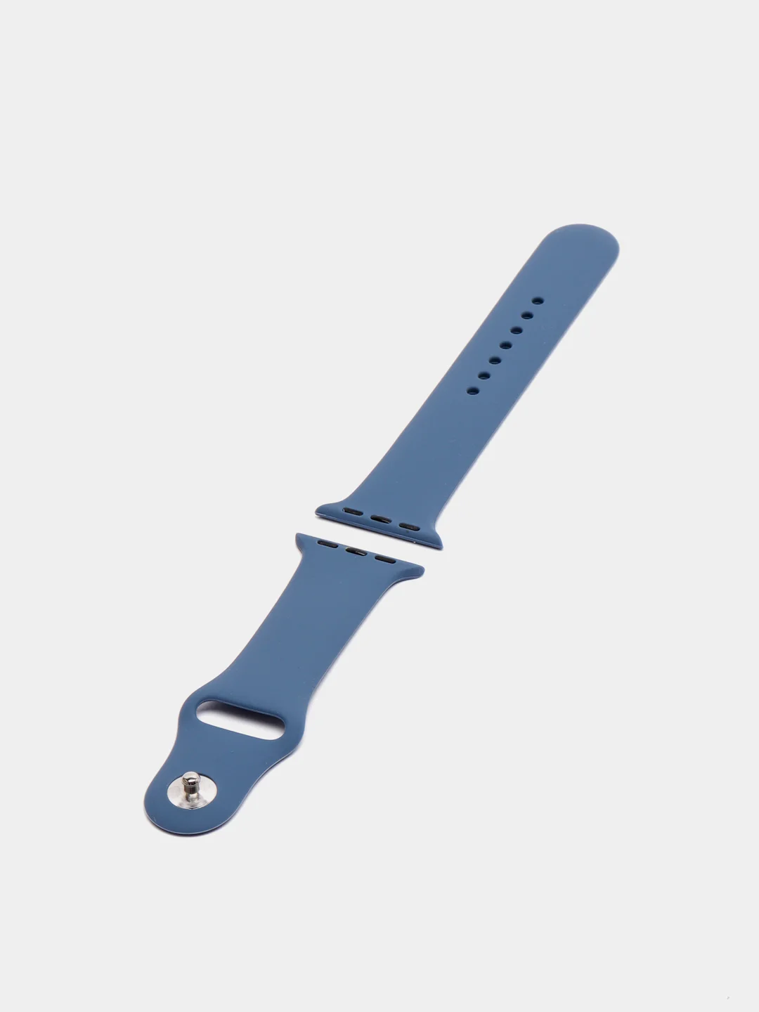 Темно-синий ремешок для Apple Watch 38 мм / 40 мм / 42 мм / 44 мм , размер M, силиконовый