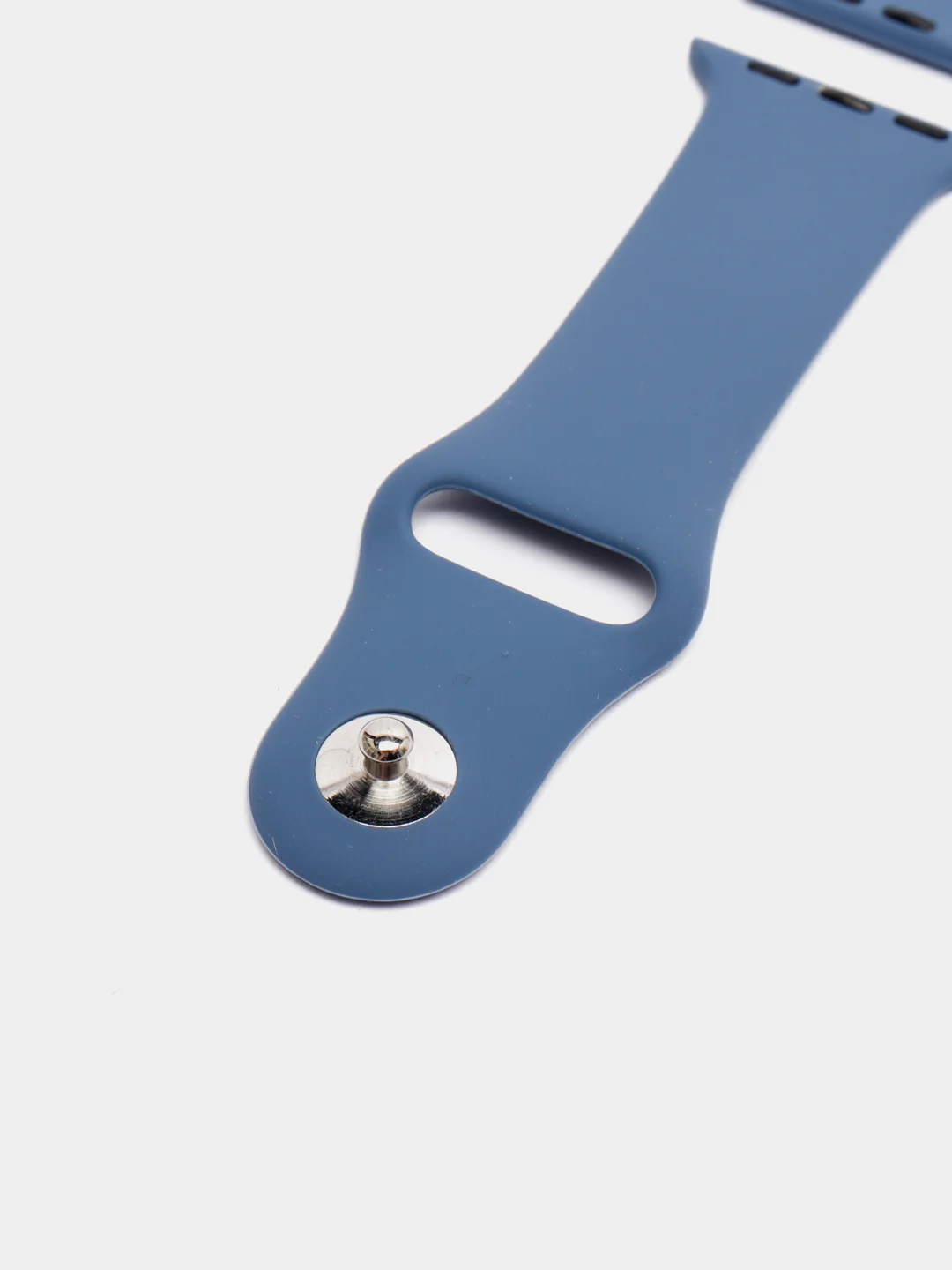 Темно-синий ремешок для Apple Watch 38 мм / 40 мм / 42 мм / 44 мм , размер M, силиконовый