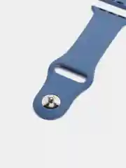 Темно-синий ремешок для Apple Watch 38 мм / 40 мм / 42 мм / 44 мм , размер M, силиконовый