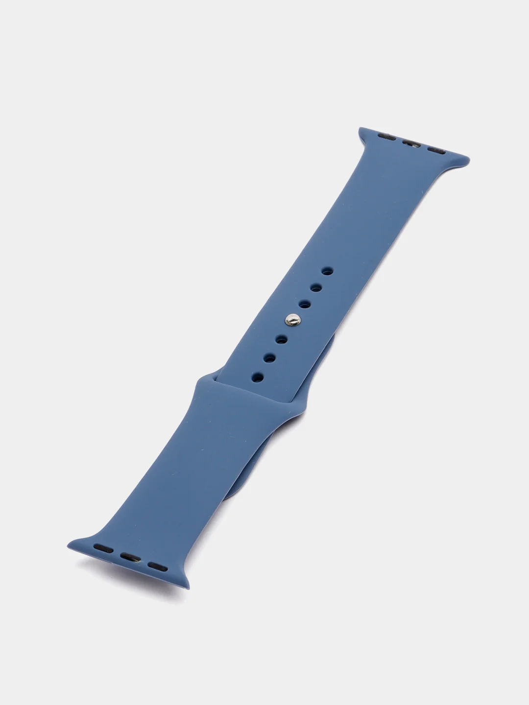 Темно-синий ремешок для Apple Watch 38 мм / 40 мм / 42 мм / 44 мм , размер M, силиконовый