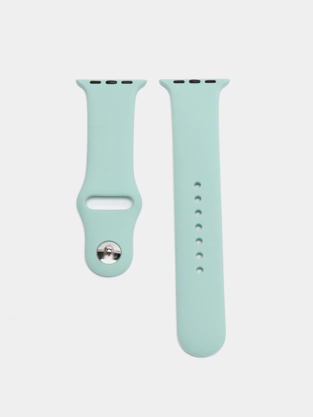 Бирюзовый ремешок для Apple Watch 38 мм / 40 мм / 42 мм / 44 мм , размер M, силиконовый