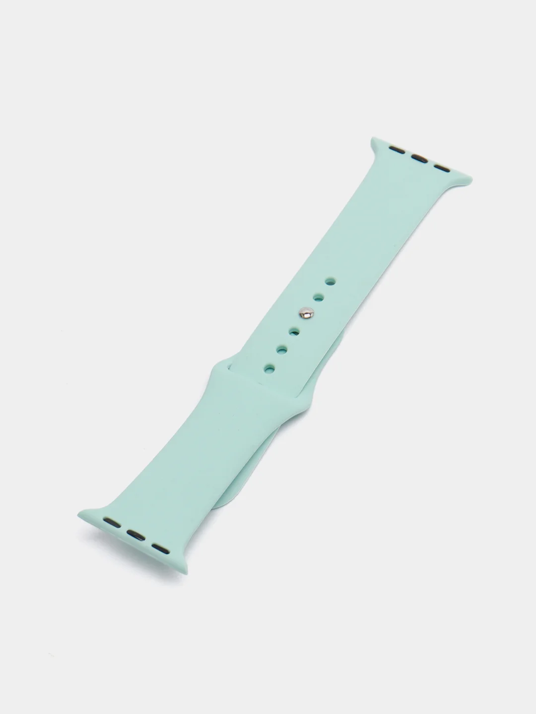 Бирюзовый ремешок для Apple Watch 38 мм / 40 мм / 42 мм / 44 мм , размер M, силиконовый