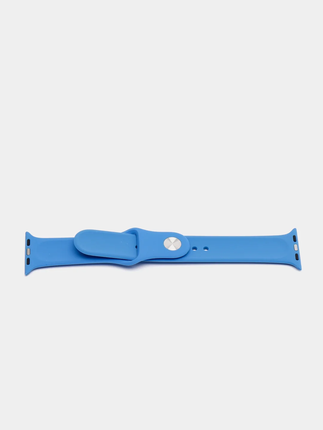 Синий ремешок для Apple Watch 38 мм / 40 мм / 42 мм / 44 мм , размер M, силиконовый