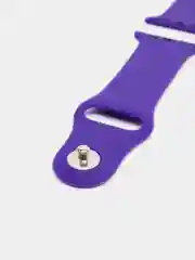 Фиолетовый ремешок для Apple Watch 38 мм / 40 мм / 42 мм / 44 мм , размер M, силиконовый