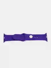 Фиолетовый ремешок для Apple Watch 38 мм / 40 мм / 42 мм / 44 мм , размер M, силиконовый