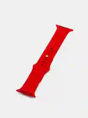Красный ремешок для Apple Watch 38 мм / 40 мм / 42 мм / 44 мм , размер M, силиконовый