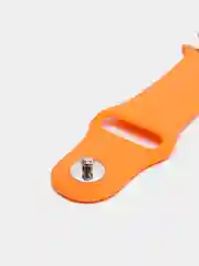 Оранжевый ремешок для Apple Watch 38 мм / 40 мм / 42 мм / 44 мм , размер M, силиконовый