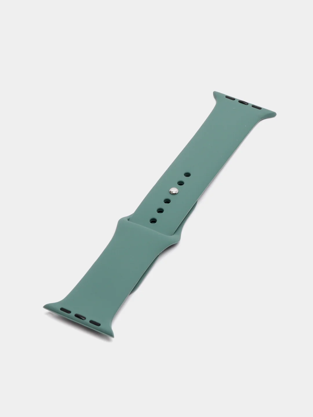 Голубой ремешок для Apple Watch 38 мм / 40 мм / 42 мм / 44 мм , размер M, силиконовый