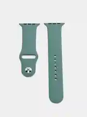 Зеленый ремешок для Apple Watch 38 мм / 40 мм / 42 мм / 44 мм , размер M, силиконовый