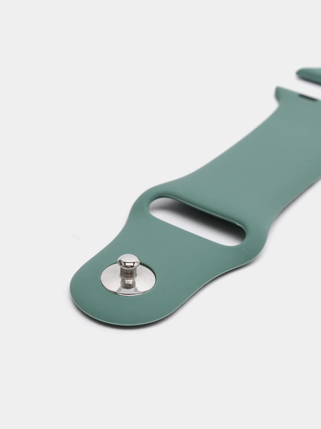 Голубой ремешок для Apple Watch 38 мм / 40 мм / 42 мм / 44 мм , размер M, силиконовый