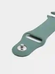Голубой ремешок для Apple Watch 38 мм / 40 мм / 42 мм / 44 мм , размер M, силиконовый