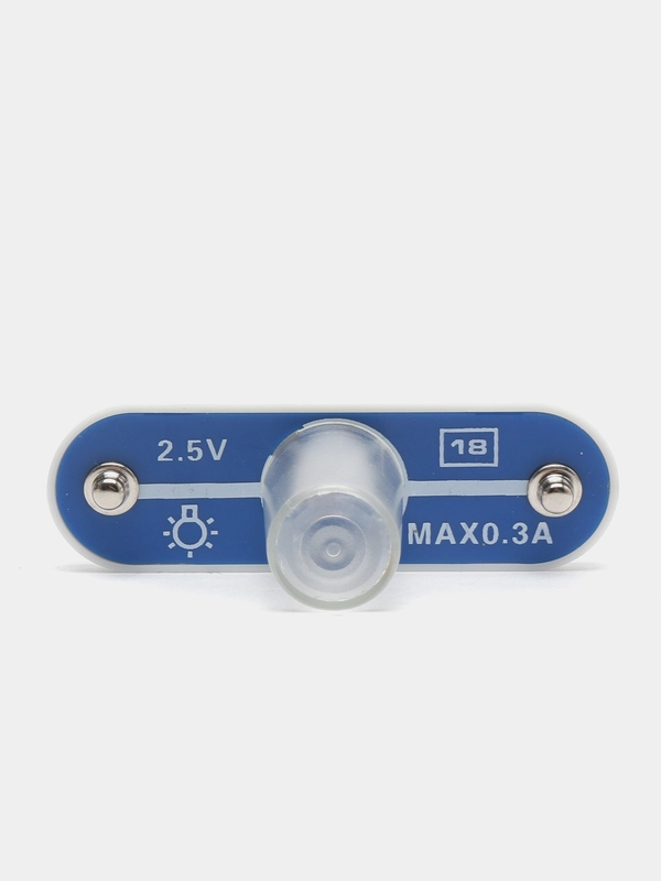 18 Патрон с впаянной лампой 2,5 V, 0,3 A