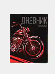 Алый школьный дневник для 1-11 класса, 40 листов, А5