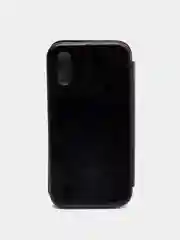 Черный чехол книжка Samsung Galaxy A01 (A015F)