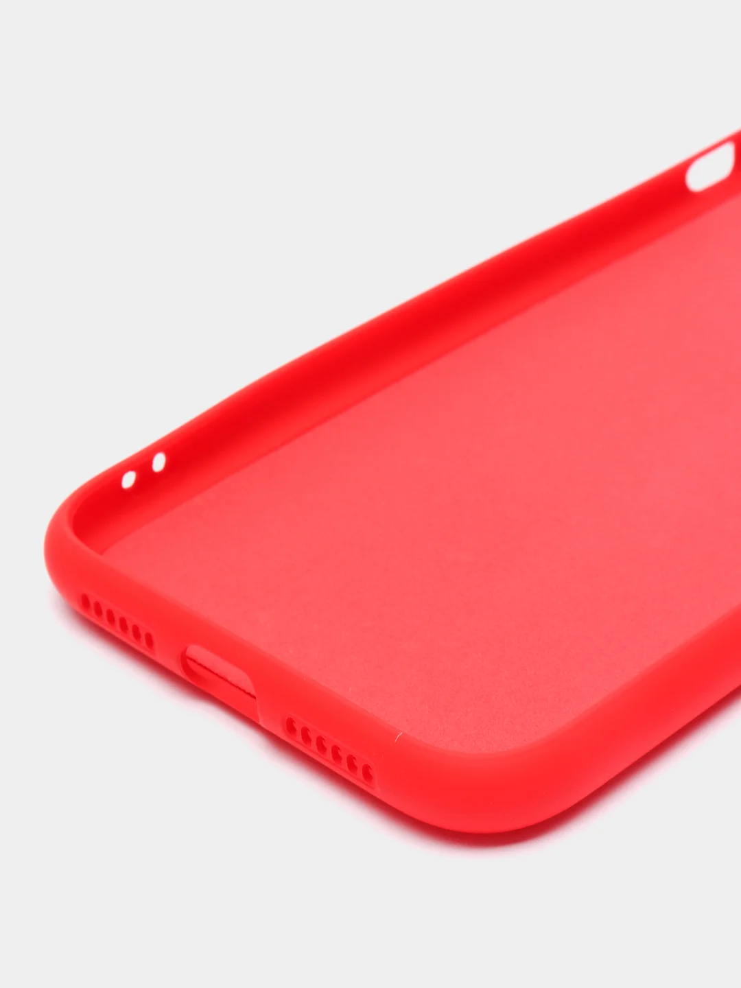 Красный чехол на Айфон iPhone 6, 6 plus, 7 plus, 7, X, XS Max, XR, 11, 11 Pro Max, 12 Mini Pro Max
