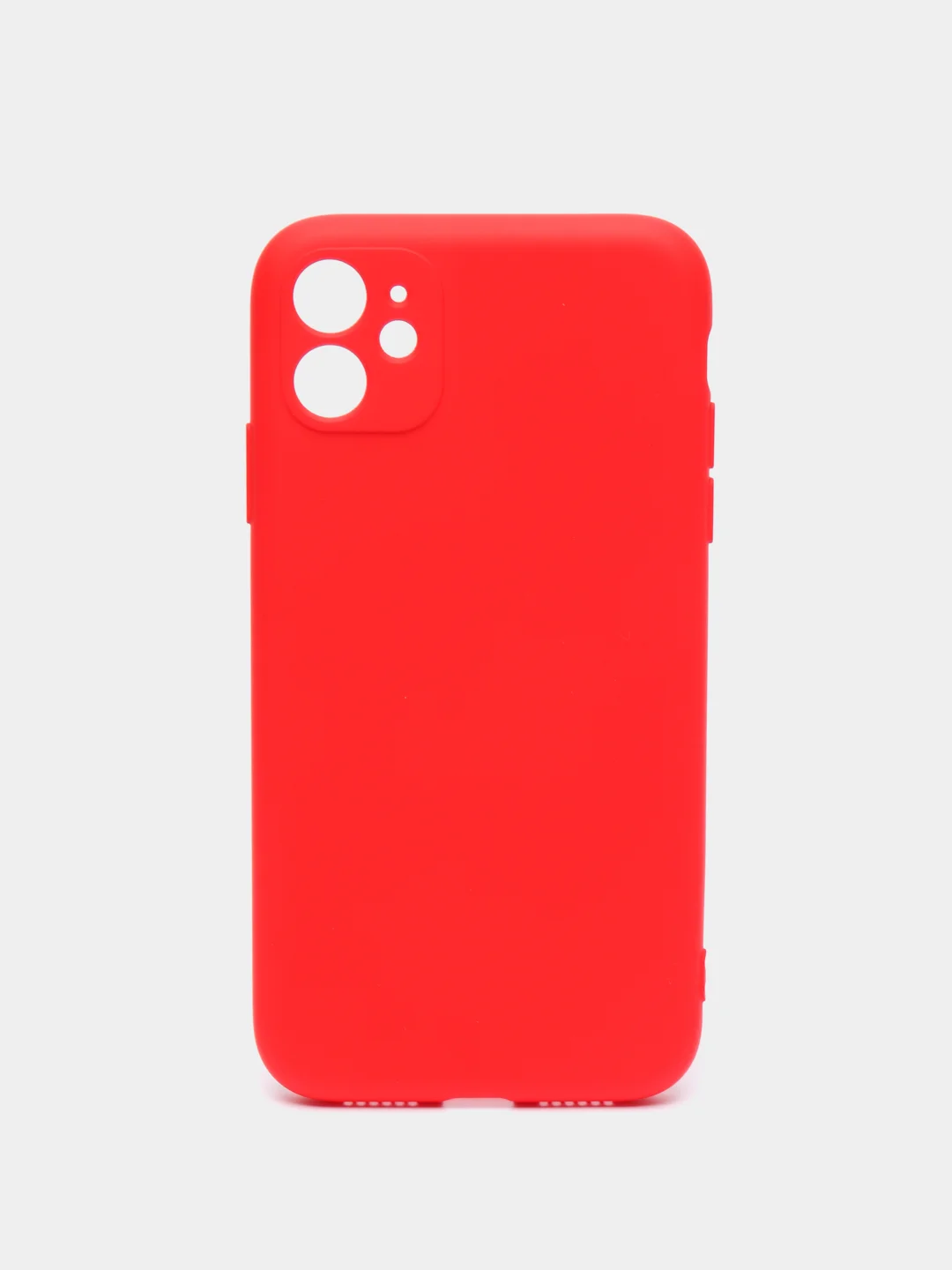 Красный чехол на Айфон iPhone 6, 6 plus, 7 plus, 7, X, XS Max, XR, 11, 11 Pro Max, 12 Mini Pro Max